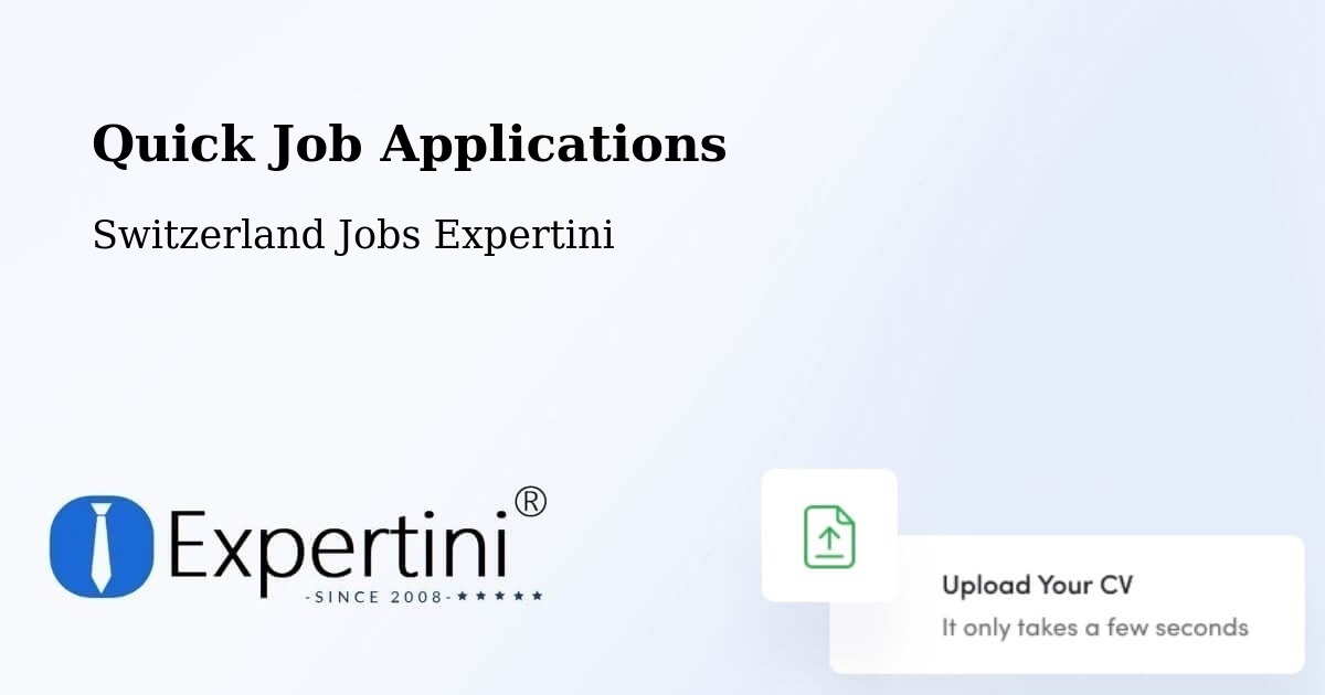 Quick Apply Feature – Visp - Switzerland Jobs Expertini